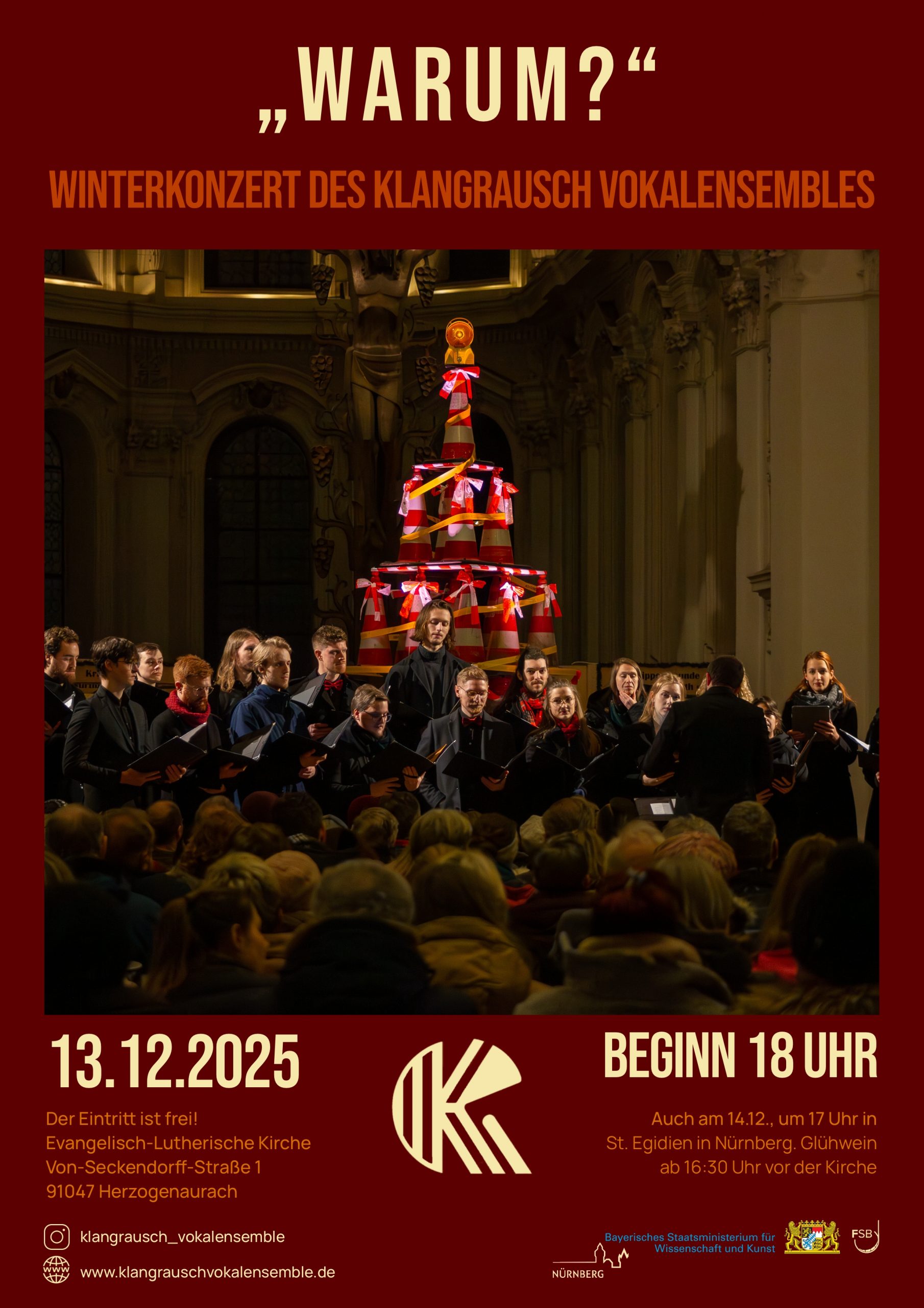 Plakat Herzogenaurach 13.12.2025 Beginn 18 Uhr
